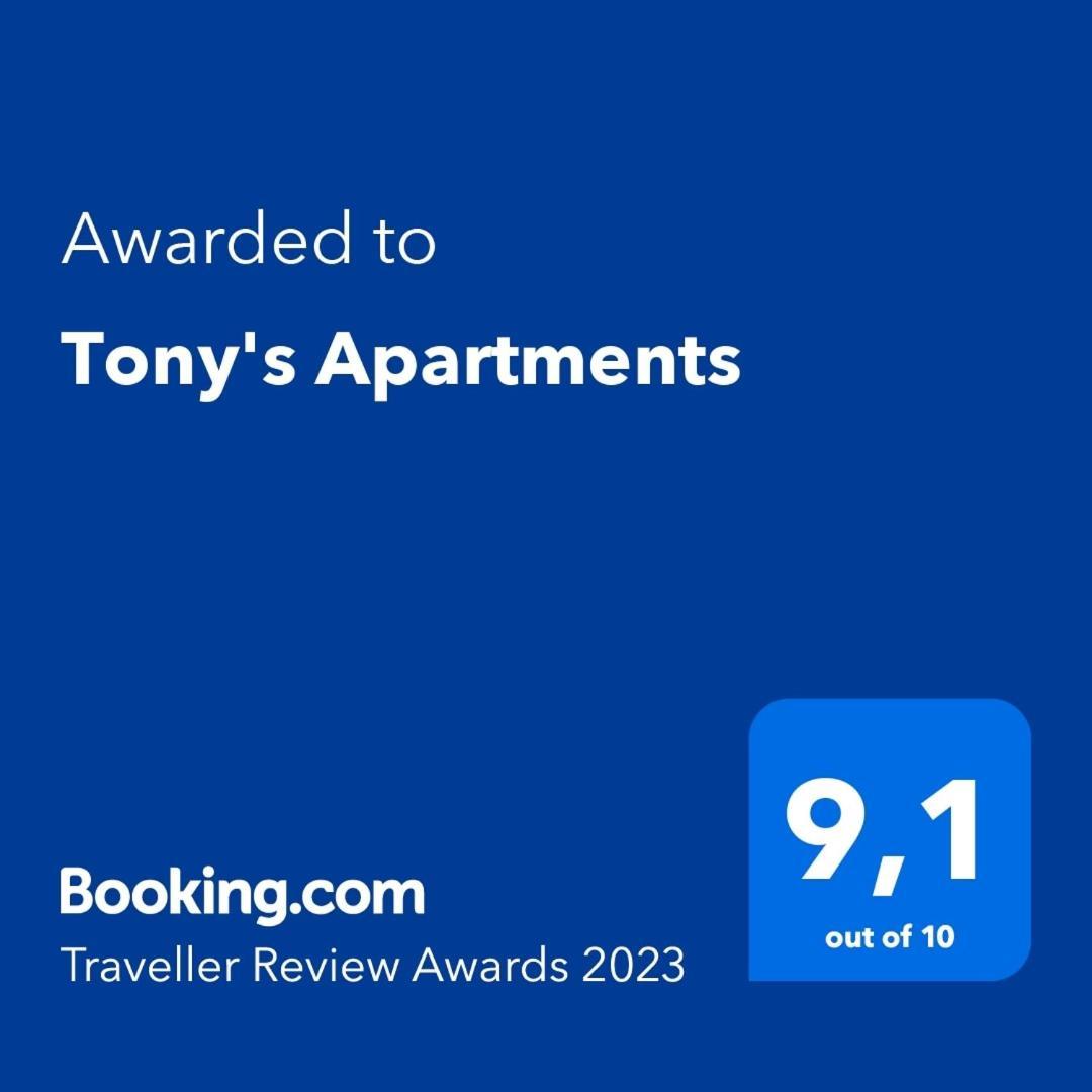 Tony'S Apartments Ájos Jeórjos Eksteriør bilde
